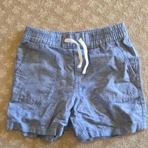 Janie and Jack Chambray Blue Kids Shorts 5